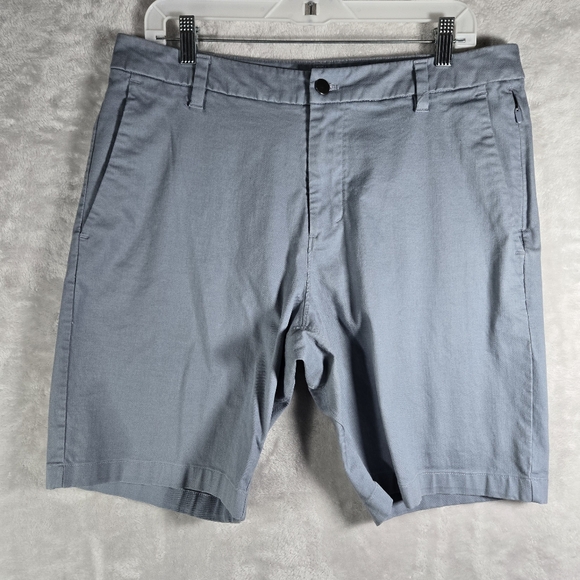 Lululemon Commission Classic-Fit Short Mens Size 34 Oxford Casual ABC Trouser 9" - Picture 1 of 7